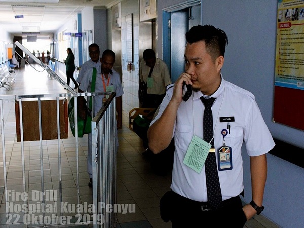 FIRE DRILL HOSPITAL KUALA PENYU 2019