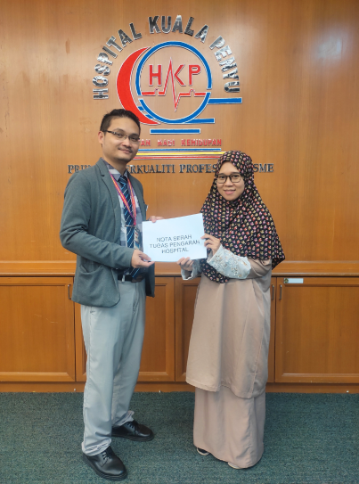 Majlis Serah Tugas Pengarah Hospital Kuala Penyu