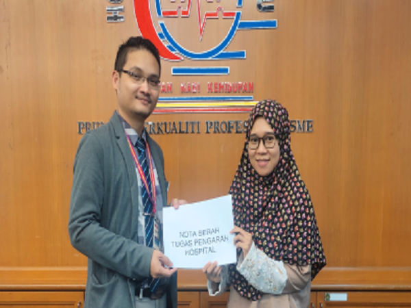 Majlis Serah Tugas Pengarah Hospital Kuala Penyu