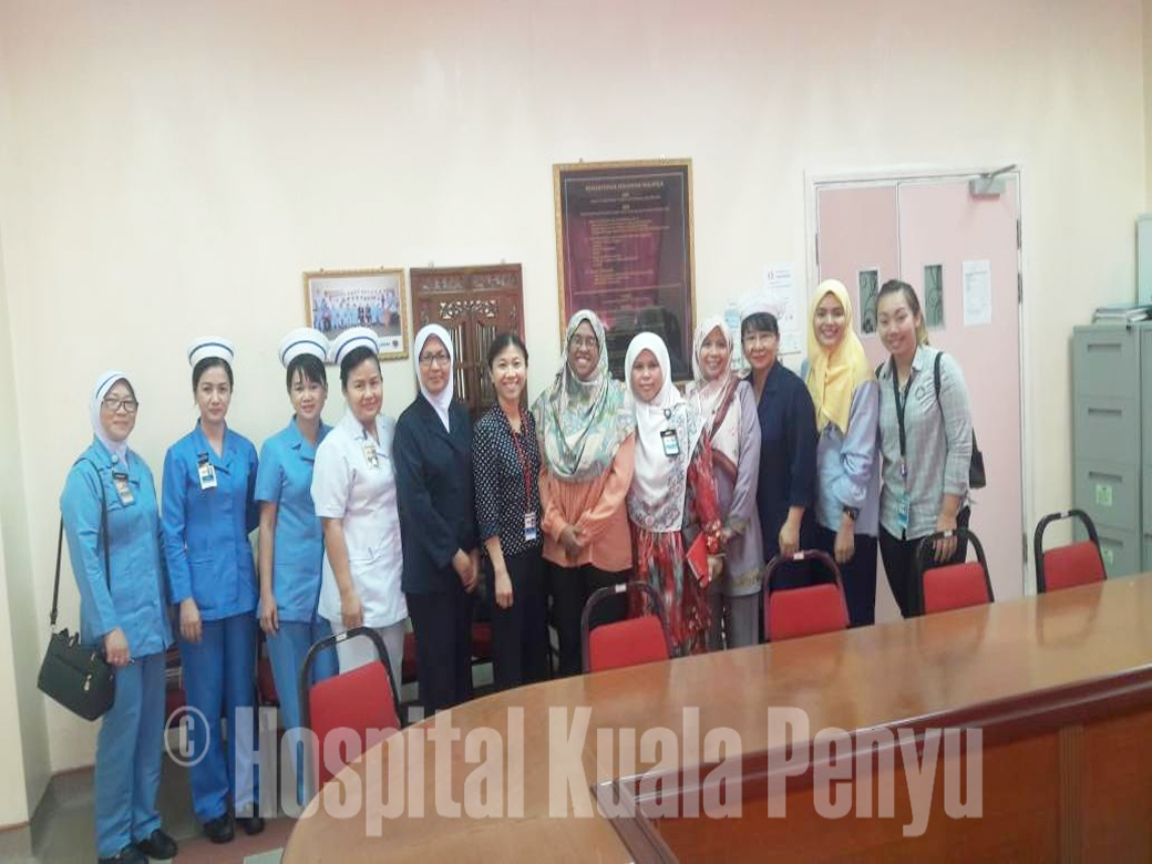 LAWATAN BENCHMARKING HOSPITAL KUALA PENYU KE HDOK SANDAKAN 2018