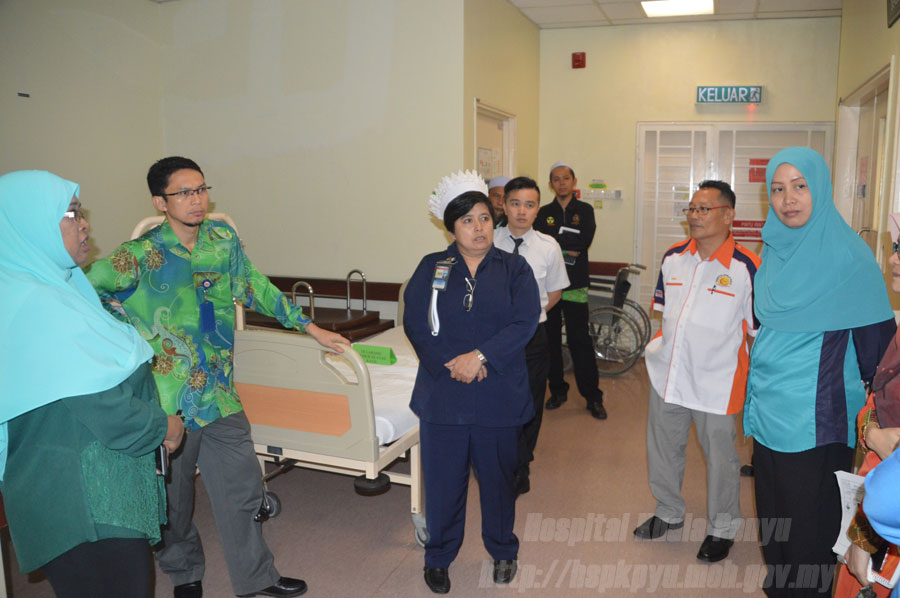 LAWATAN BENCHMARKING HOSPITAL KUALA PENYU KE HOSPITAL KUNAK