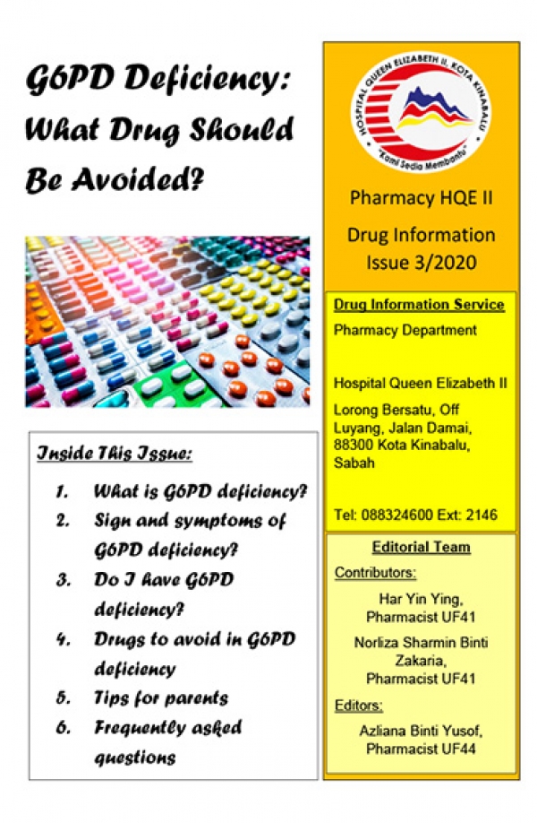 Pharmacy Drug Information Leaflet Issue 3 2020