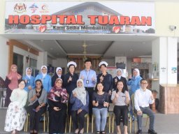 Galeri Gambar &raquo; Tahun 2023 &raquo; Lawatan Kerja Ketua Perkhidmatan Pediatrik KKM ( 26.05.2023)
